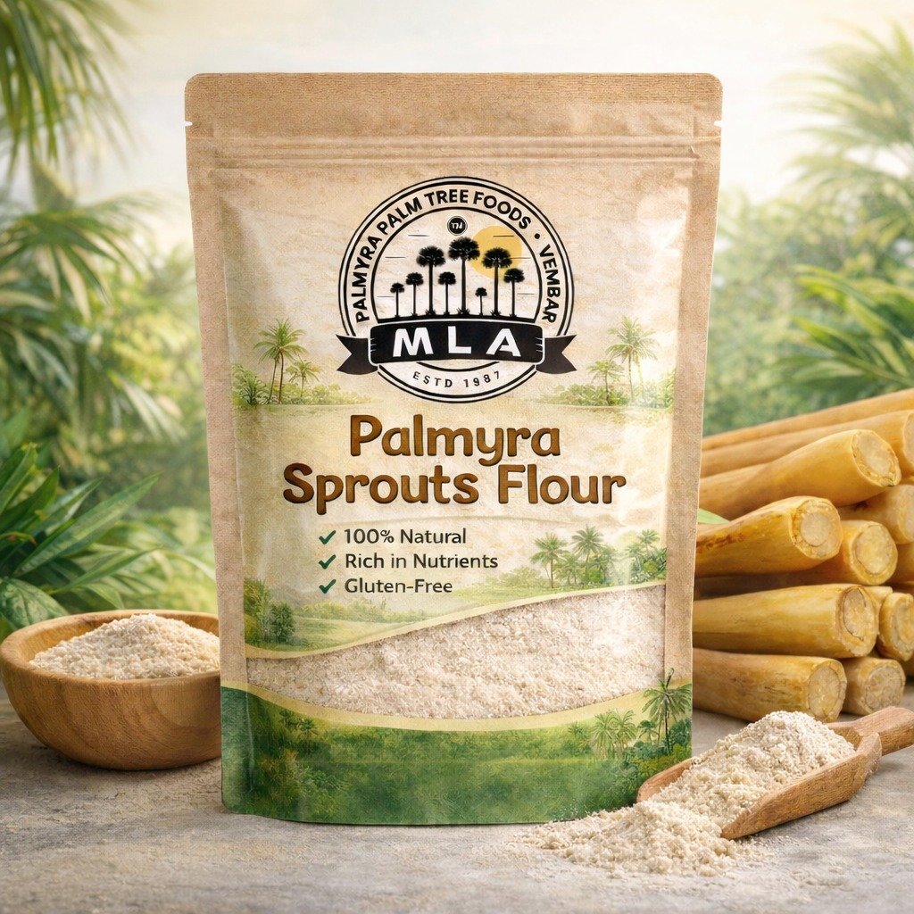 Palmyra Sprouts Powder | பனங்கிழங்கு மாவு | Panakilangu Maavu - Image 5